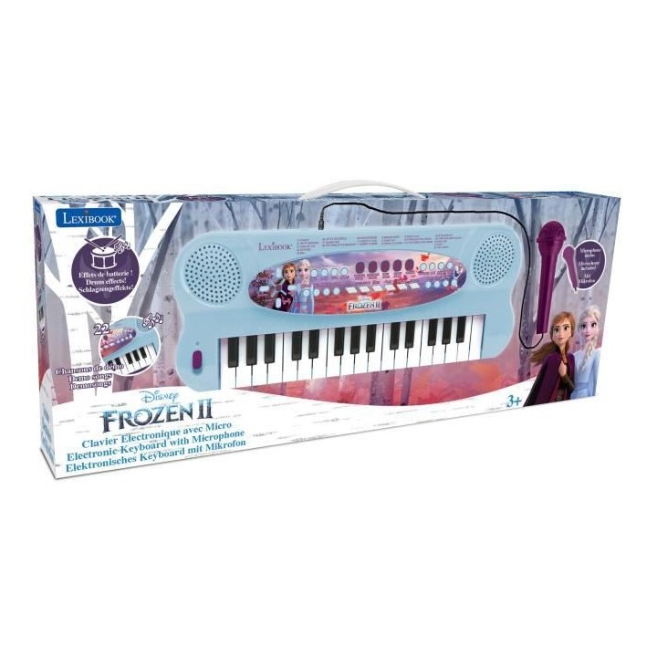 Clavier Électronique Musical avec Micro et câcle Aux-In (32 touches)