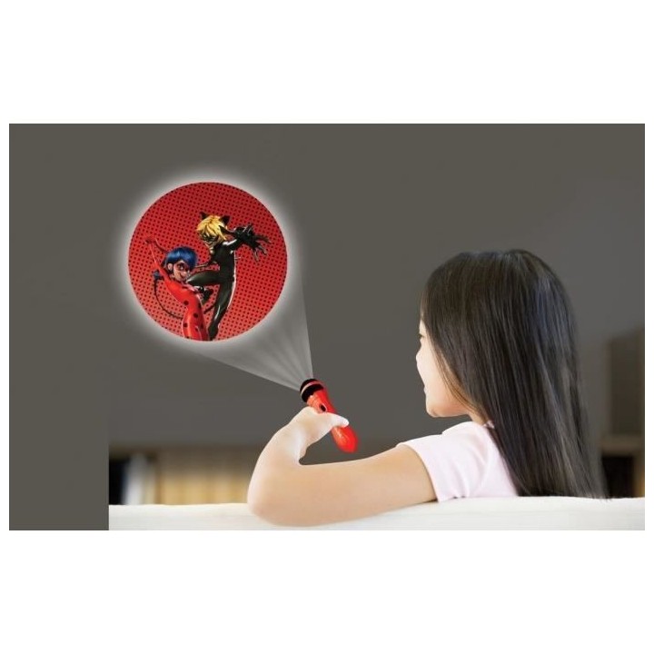 MIRACULOUS - Projecteur a histoires et lampe torche - LEXIBOOK