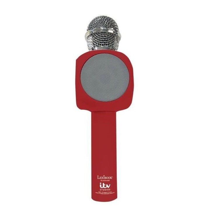 THE VOICE - Micro Karaoké sans fil avec enceinte Bluetooth intégrée