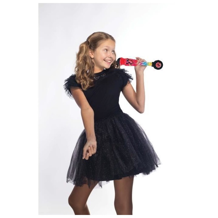 MIRACULOUS - Microphone avec tube lumineux, mélodies et effets sonore