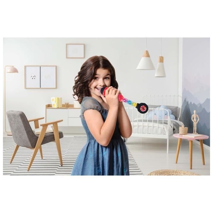 MIRACULOUS - Microphone avec tube lumineux, mélodies et effets sonore
