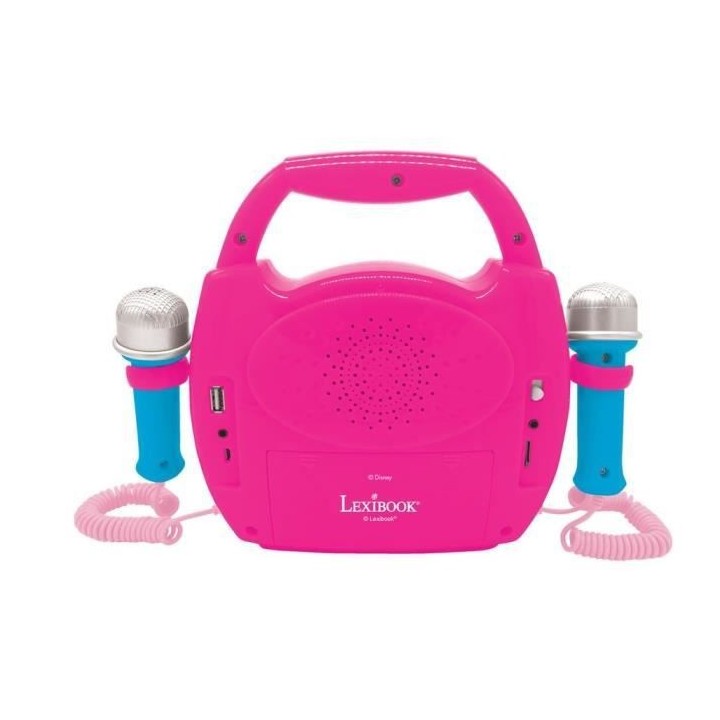 DISNEY PRINCESS - Enceinte Bluetooth - Effets Lumineux et Micros et ba