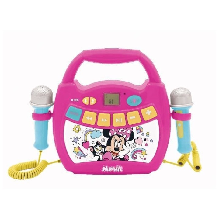 MINNIE MOUSE - Enceinte Bluetooth - Effets Lumineux, Micros et Batteri