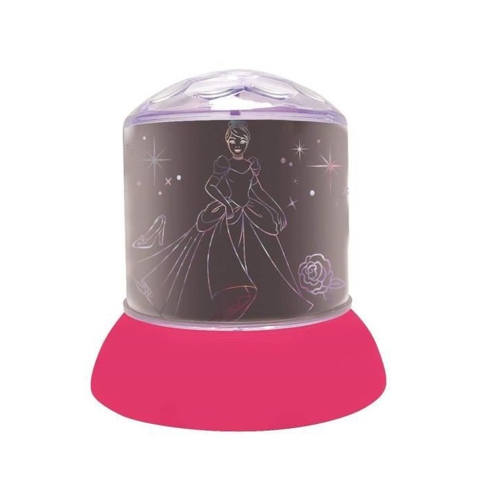 DISNEY PRINCESSES - Veilleuse LED avec Projections 3 couleurs - LEXIBO