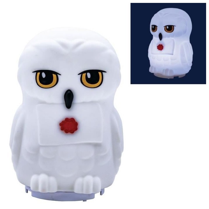 HARRY POTTER - Veilleuse 3D Edwige - Diffusion lumiere en couleurs - L