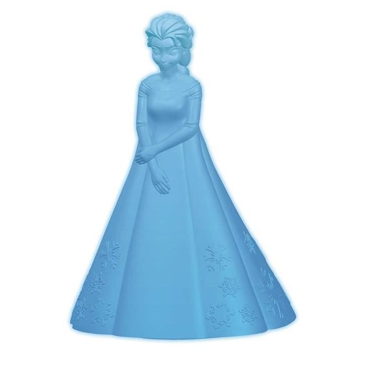 LA REINE DES NEIGES - Veilleuse LED Elsa - Changement de couleurs, mat