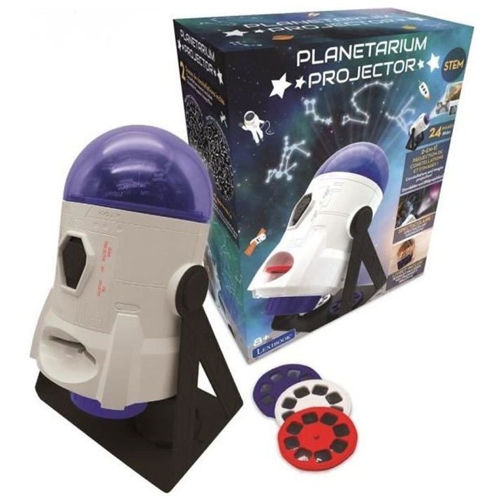 Projecteur Planetarium 360° - 24 projections, carte constellations et