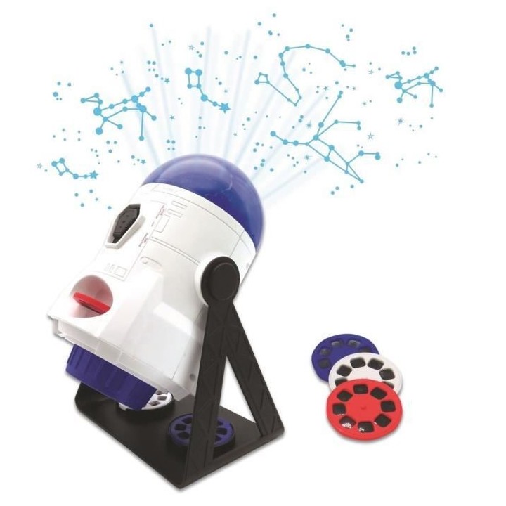 Projecteur Planetarium 360° - 24 projections, carte constellations et