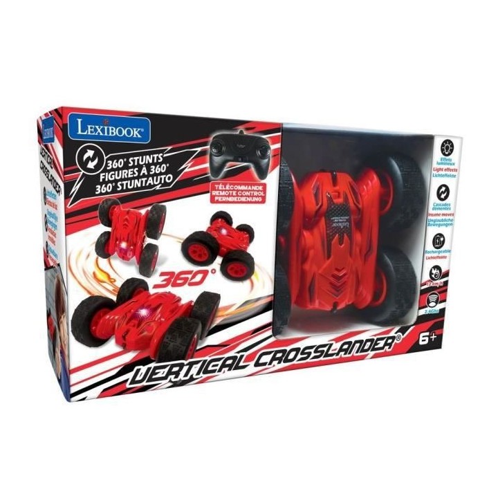 LEXIBOOK - TUMBLING CROSSLANDER - Voiture télécommandée tout-terrai