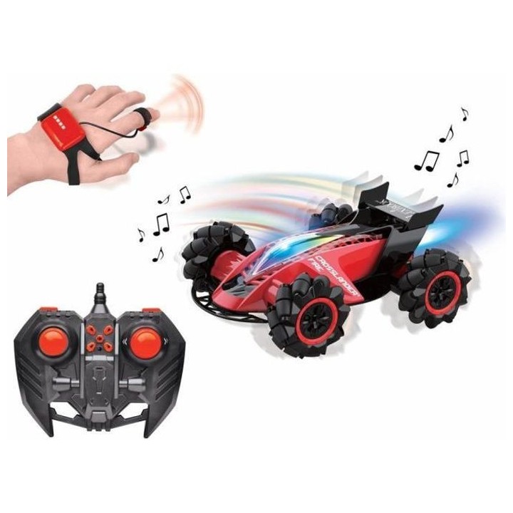 LEXIBOOK - CROSSLANDER FIRE - Voiture télécommandée tout-terrain re