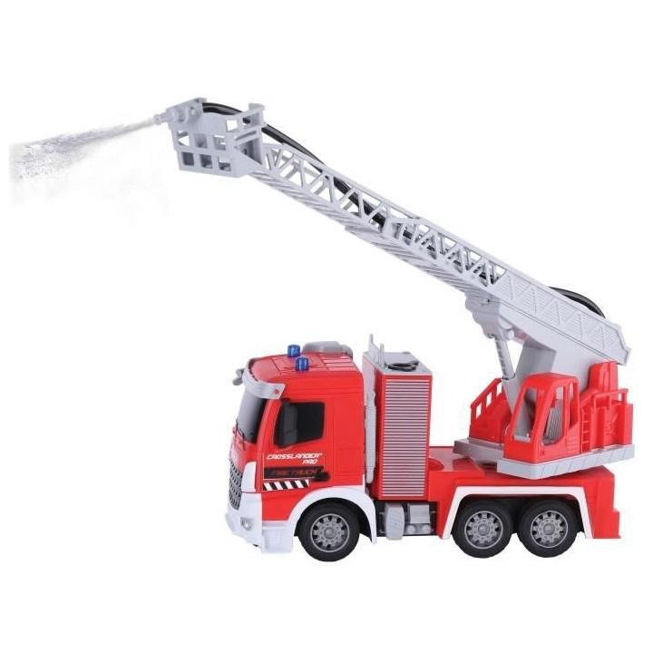 LEXIBOOK - CROSSLANDER PRO - Camion de pompiers télécommandé avec e