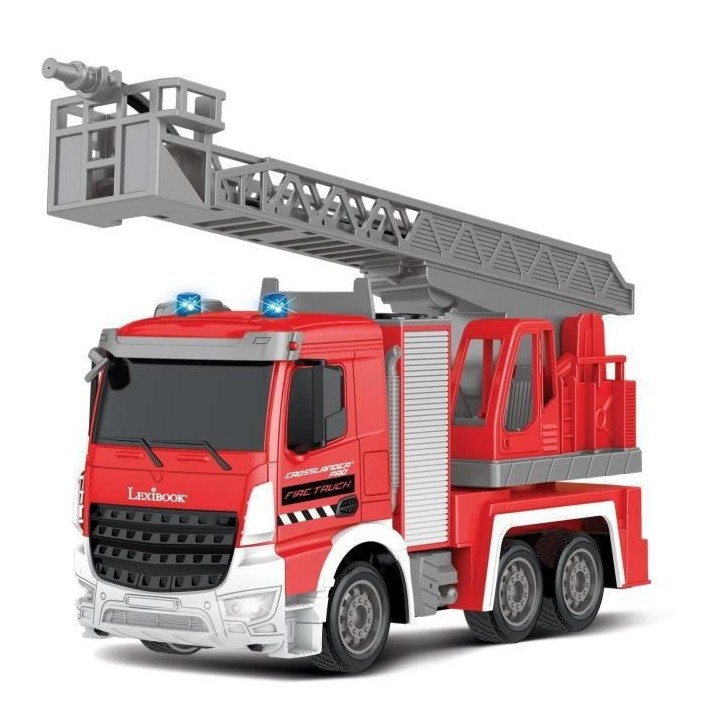LEXIBOOK - CROSSLANDER PRO - Camion de pompiers télécommandé avec e