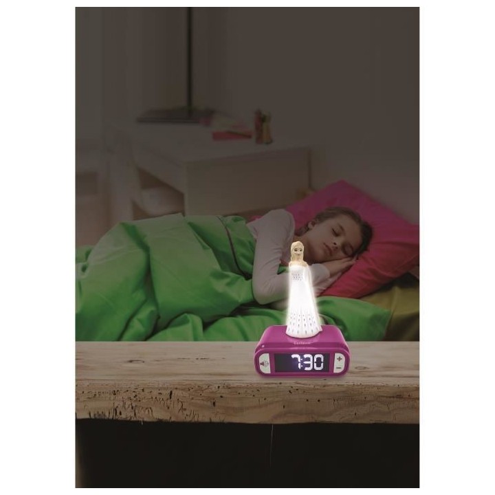 LA REINE DES NEIGES 2 - Réveil digital Elsa avec veilleuse lumineuse
