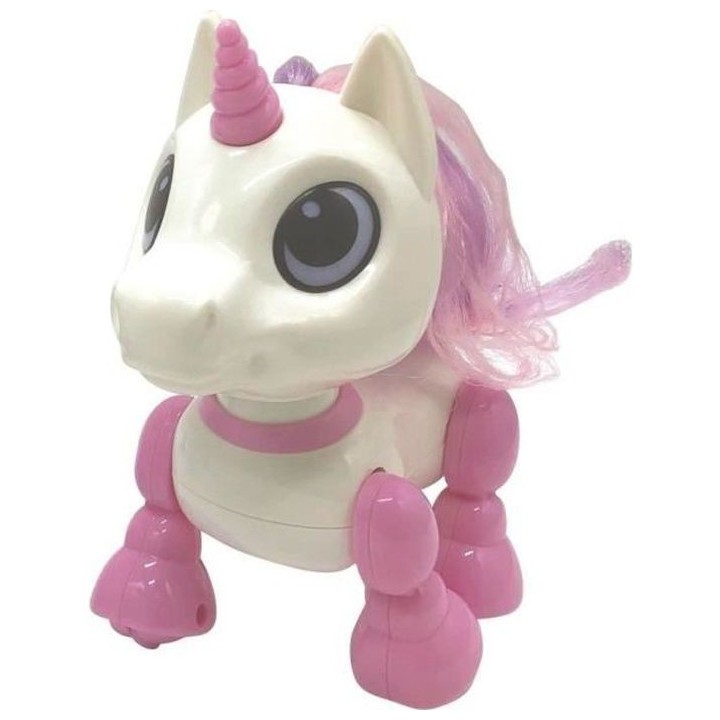 POWER UNICORN MINI - Licorne robot avec effets lumineux et sonores, co