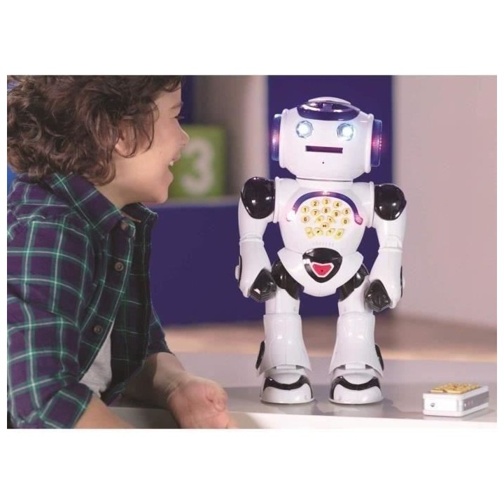 POWERMAN - Mon Premier Robot Ludo-Éducatif (Français), sons et lumie