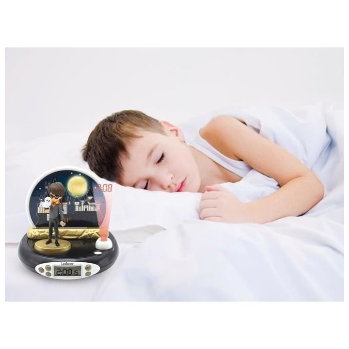 HARRY POTTER - Réveil Projecteur 3D - Sons magiques - LEXIBOOK