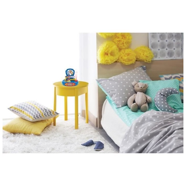 PAT' PATROUILLE - Réveil Projecteur avec Sons pour chambre enfant - L