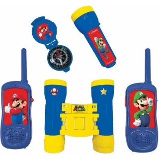 SUPER MARIO - Kit d'aventurier - Talkie-Walkies portée 120m, jumelles
