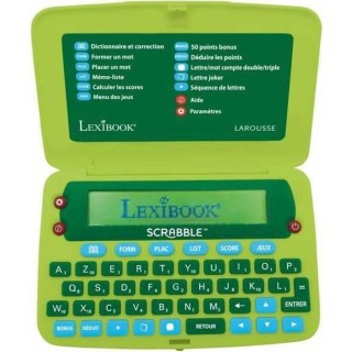 SCRABBLE Dictionnaire électronique officiel LEXIBOOK - nouvelle édit