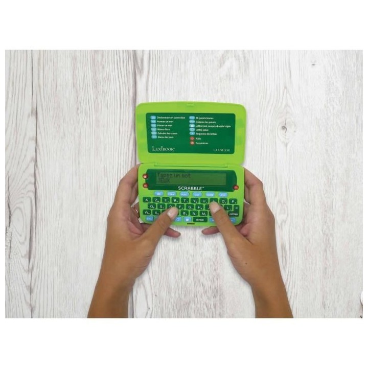 SCRABBLE Dictionnaire électronique officiel LEXIBOOK - nouvelle édit