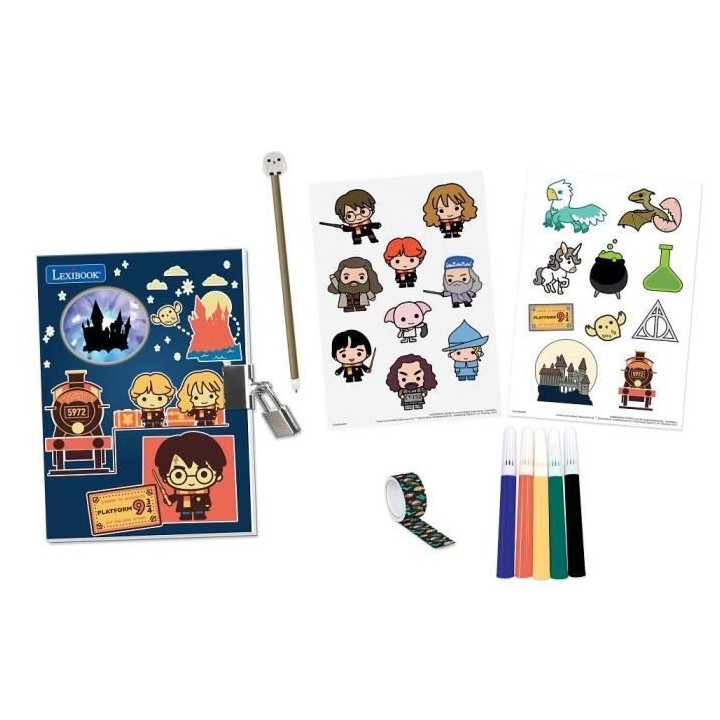 HARRY POTTER - Journal Intime Electronique - Effets lumineux et access