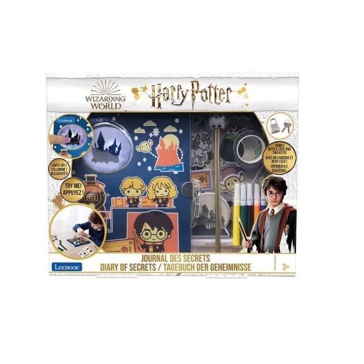 HARRY POTTER - Journal Intime Electronique - Effets lumineux et access