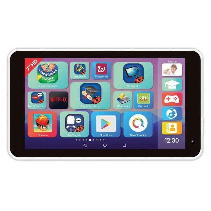 LEXIBOOK - Tablette Lexibook 7 - Pochette Super Mario (version FR)