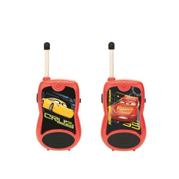 CARS 3 - Talkies-Walkies portée jusqu'a 100m - LEXIBOOK