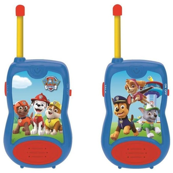 PAT' PATROUILLE - Talkies-Walkies portée jusqu'a 100m - LEXIBOOK