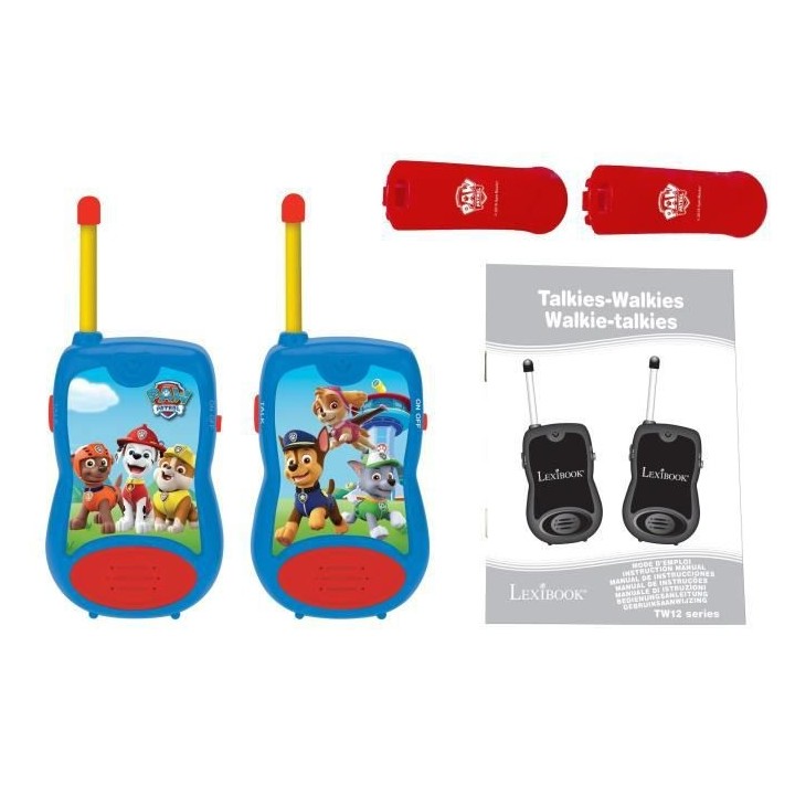 PAT' PATROUILLE - Talkies-Walkies portée jusqu'a 100m - LEXIBOOK