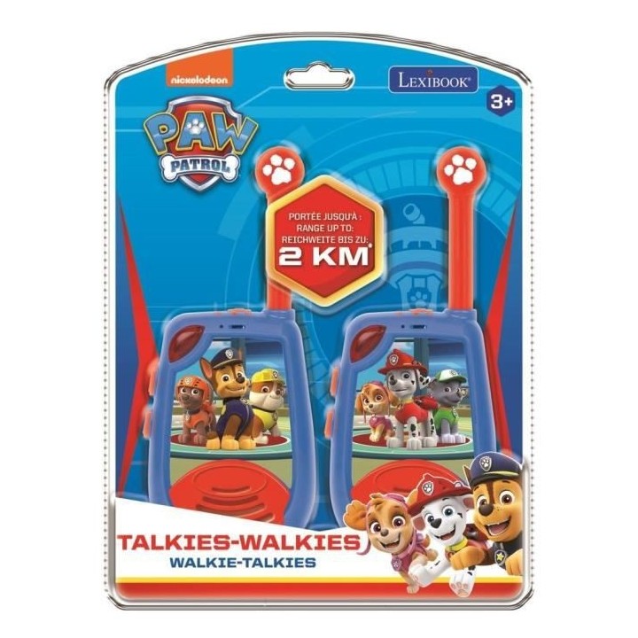 LA PAT' PATROUILLE - Talkie-Walkies Digitaux - 2km fonction morse