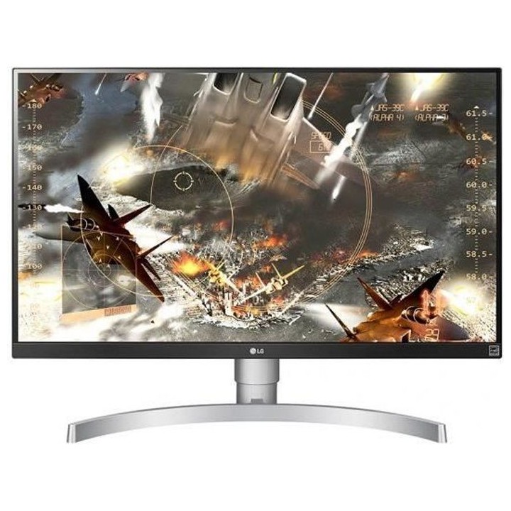 LG Écran IPS 4K 27'' - SRGB 99%, HDR 400, FreeSync, Ajustable Hauteur