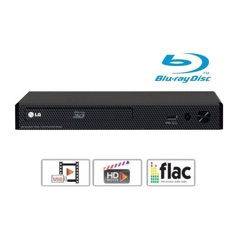 LG BP250 Lecteur Blu-ray DVD Full HD USB