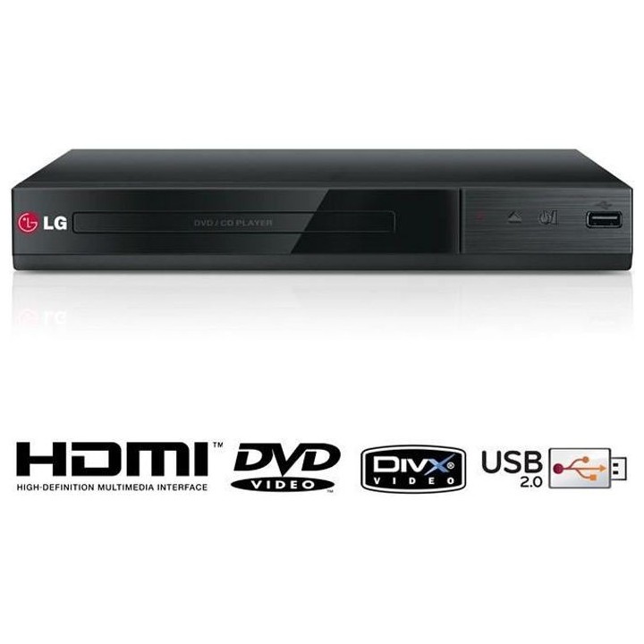 LG DP132H Lecteur DVD - 1 Port HDMI - 1 Port USB