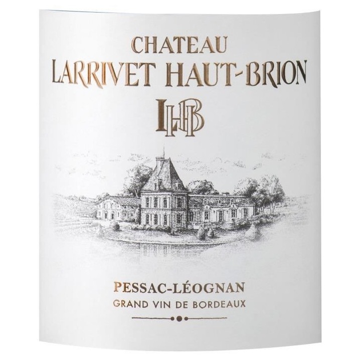 Château Larrivet Haut-Brion 2019 Pessac-Léognan - Vin rouge de Borde