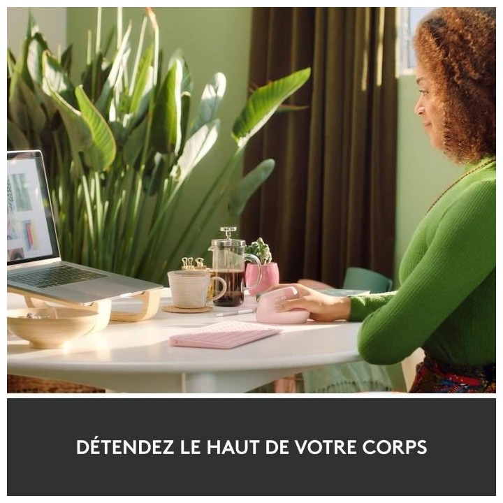 Souris Sans Fil Logitech Lift Ergonomique Verticale, Bluetooth ou réc