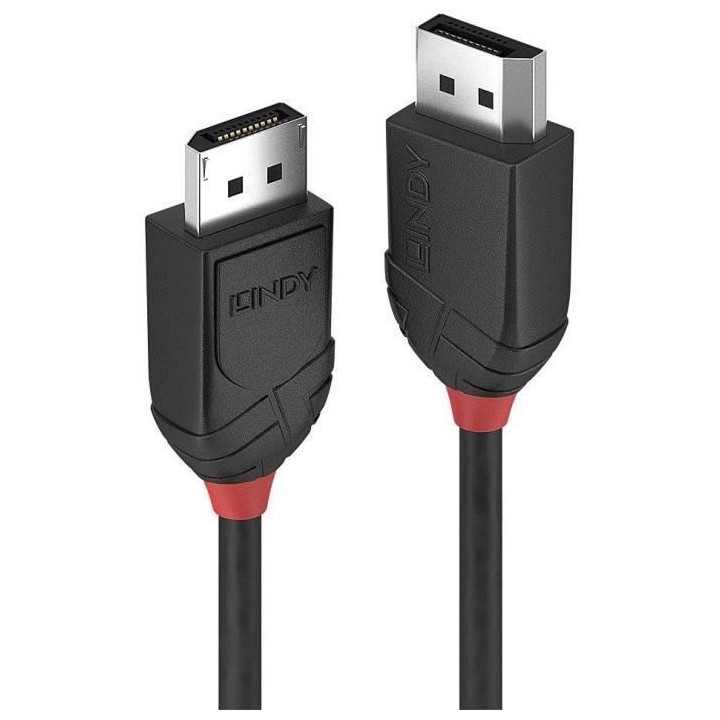 LINDY Câble DisplayPort 1.2 - Black Line - 1m