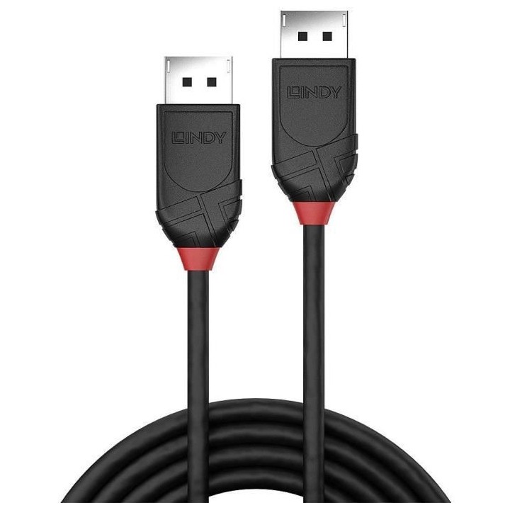 LINDY Câble DisplayPort 1.2 - Black Line - 1m
