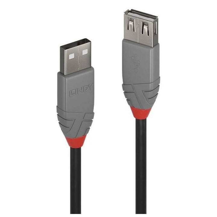 LINDY Rallonge USB 2.0 type A - Anthra Line - 5m