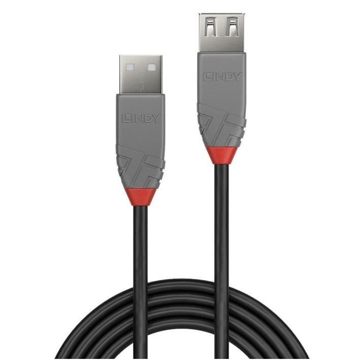 LINDY Rallonge USB 2.0 type A - Anthra Line - 5m