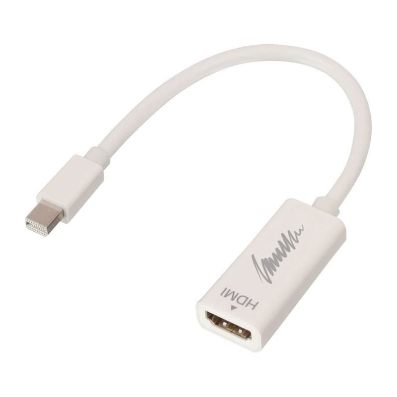 LINDY Adaptateur mini DisplayPort vers HDMI 4K (passif)