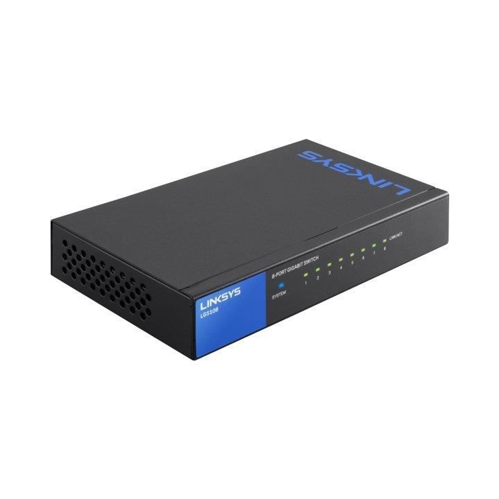 LINKSYS LGS108 Switch non manageable 8 ports Gigabit