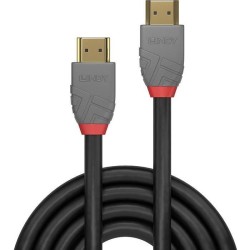 LINDY - 36952 - Câble HDMI Ultra High Speed, Anthra Line, 1m