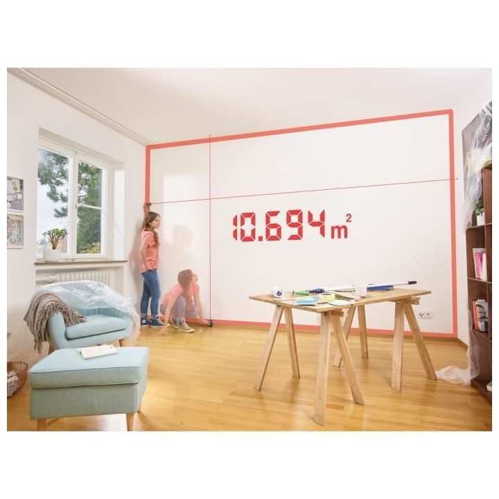 Télémetre Laser Bosch - Zamo (3e Génération, Portée: jusqu'a 20m,