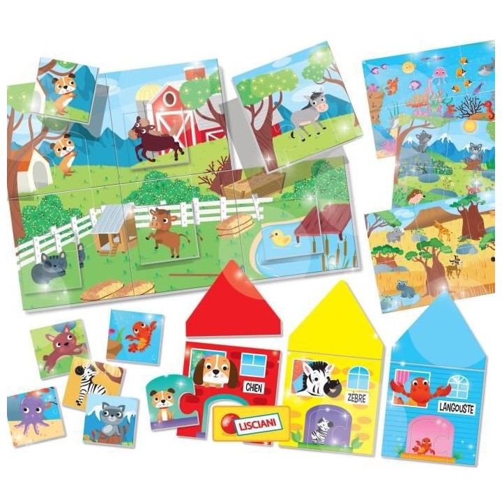 LISCIANI Maxi animaux et environnements Carotina