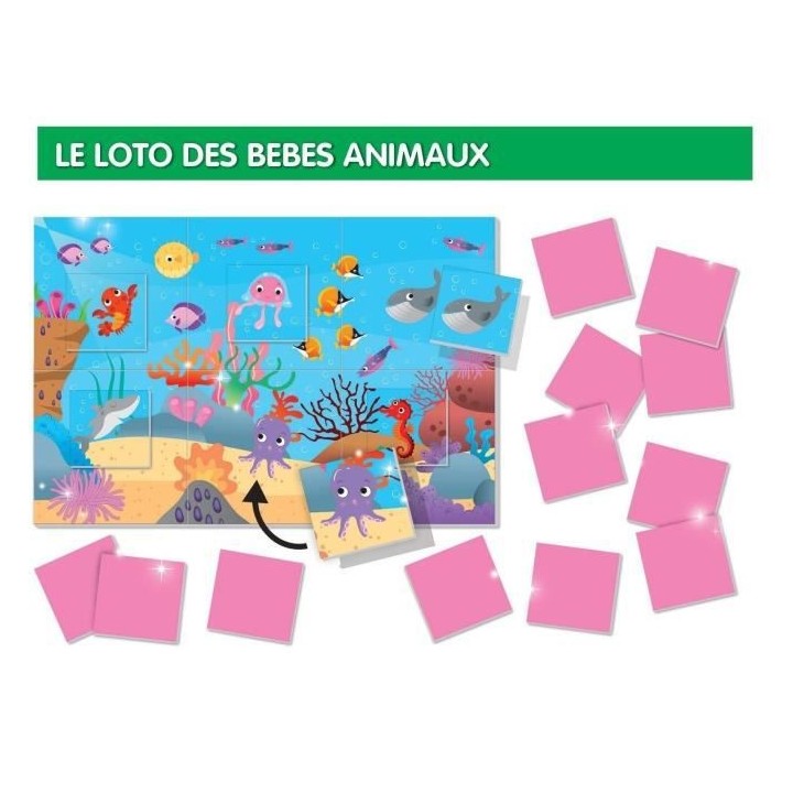 LISCIANI Maxi animaux et environnements Carotina