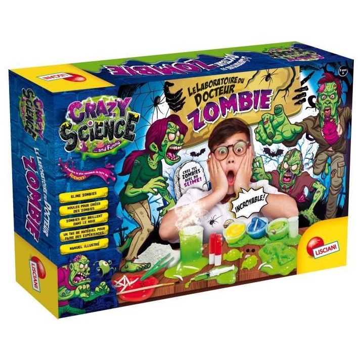 LISCIANI GIOCHI Le labo du docteur zombie