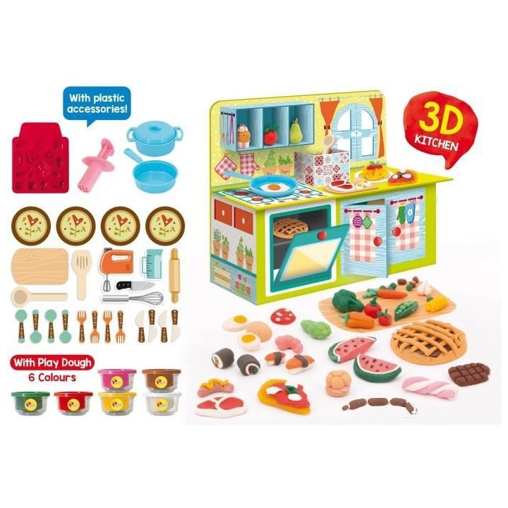 LISCIANI GIOCHI Montessori Little Chef 3D 76840