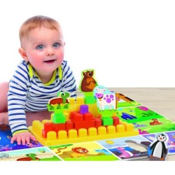 LISCIANI GIOCHI Carotina Baby Block Play Mat 40799