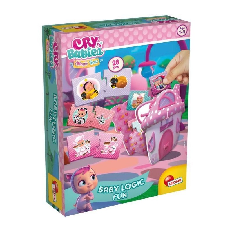 LISCIANI GIOCHI Cry Babies Baby Logic Fun